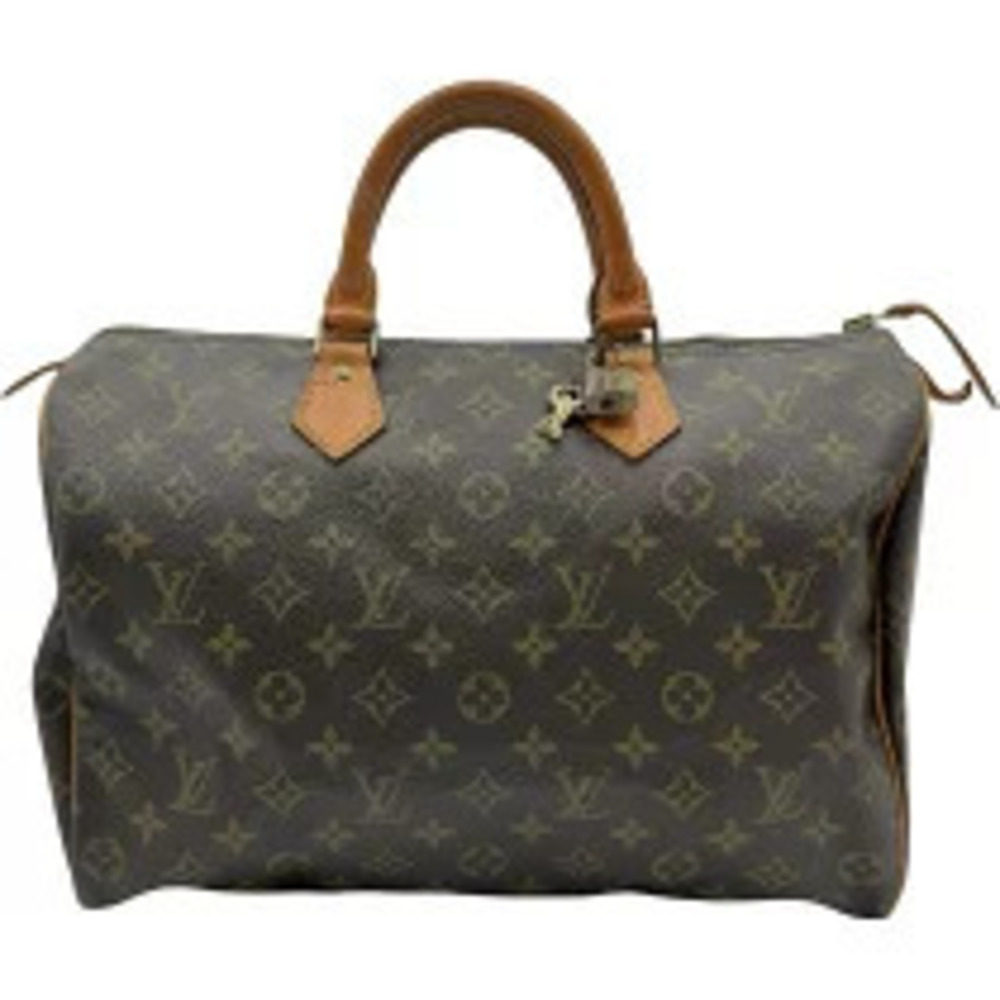 Louis Vuitton Speedy Monogram Leather Brown